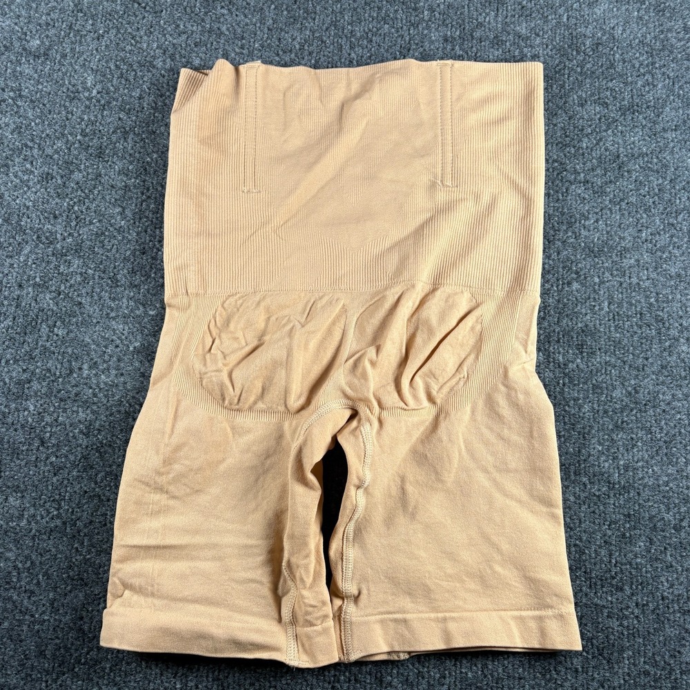 Werena Tummy Control Shapewear Womens XL Nude High Waisted Seamless Body Shaper
